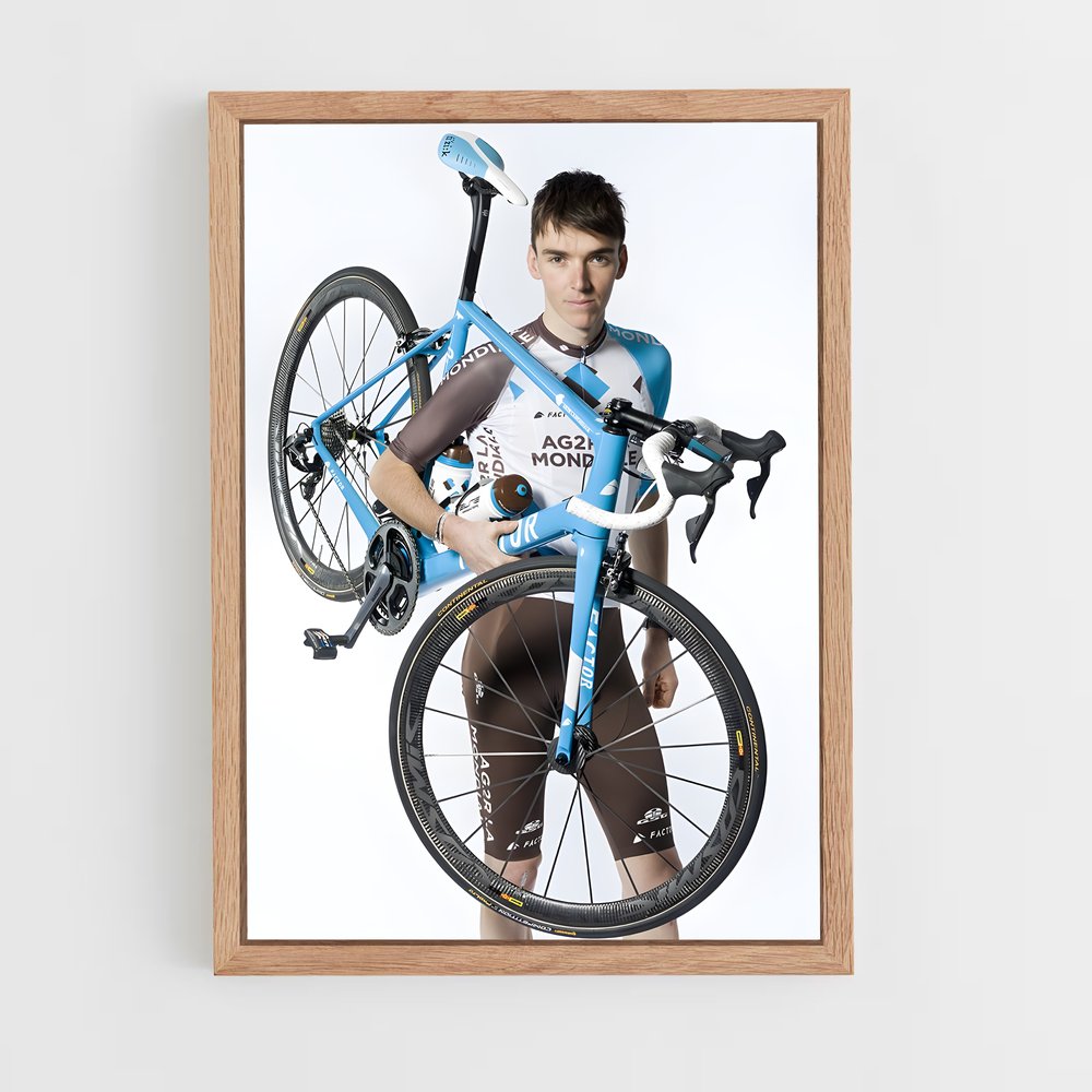 Poster Pédalage Énergique – affiche Cyclisme (vue 4)
